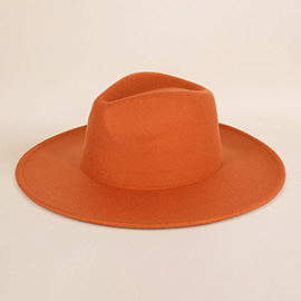 Solid Fedora Panama Hat