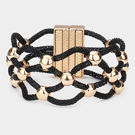 Lattice Metal Mesh Bracelet