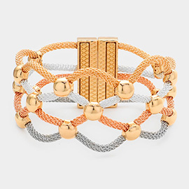 Lattice Metal Mesh Bracelet