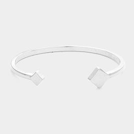 Asymmetrical Square Cuff Bracelet
