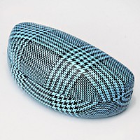 Check Patterned  Eyewear Case