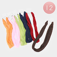 12PCS - Fabric Necklaces