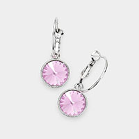 Genuine Crystal Dangle Earrings