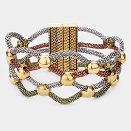 Lattice Metal Mesh Bracelet