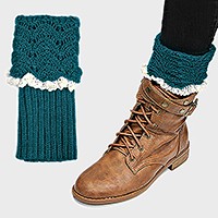 Scale Crochet Leg Warmer / Boot Topper