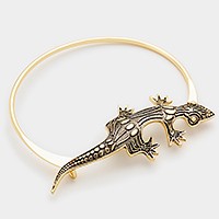 Metal Lizard hook bracelet