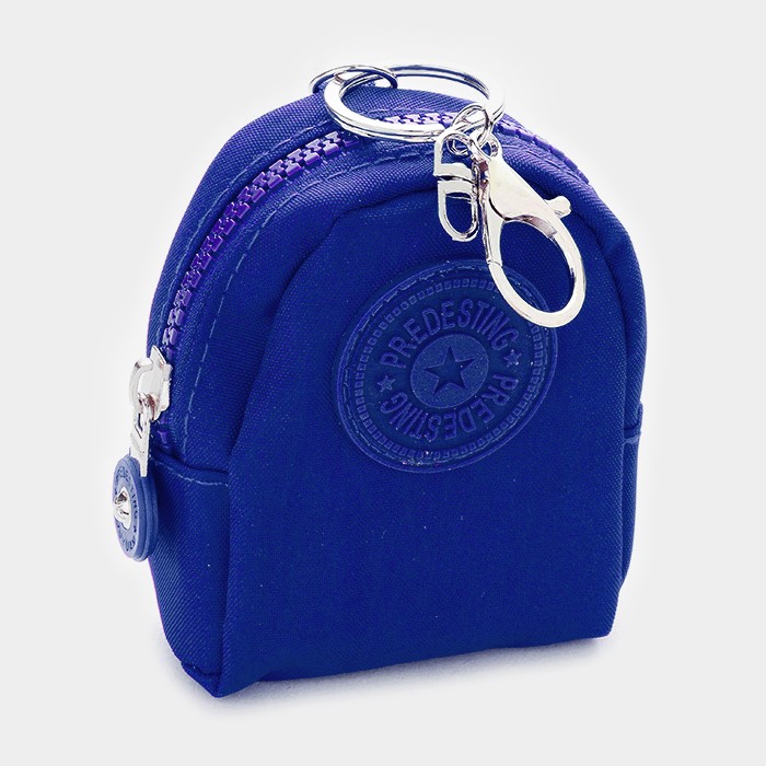 Mini Backpack Coin Purse Keychain