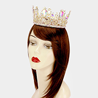 Glass Crystal Pageant Queen Tiara