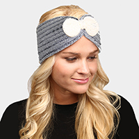 Soft Knit Bow Headband