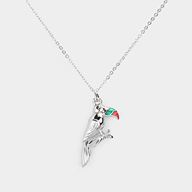 Parrot Pendant Necklace