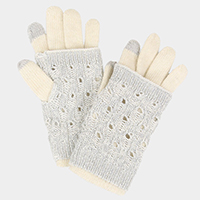 2 PCS Layered Smart Touch Gloves