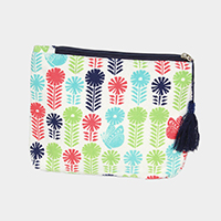 Flower Butterfly Pouch / Cosmetic Bag