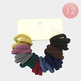 12 SET OF 30 - Fabric Stretchable Hair Bands