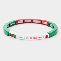 Merry Christmas Stretch Bracelet