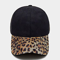 Bling Leopard Baseball Cap