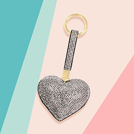 Bling Heart Keychain