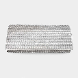 Bling Solid Evening Clutch / Crossbody Bag