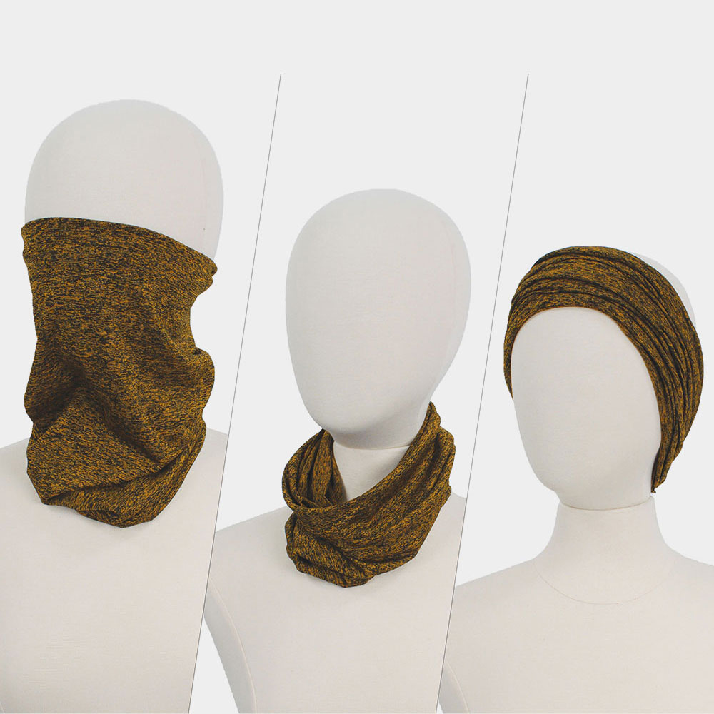Two Tone Multi Use Face Covering / Head Wear / Scarf