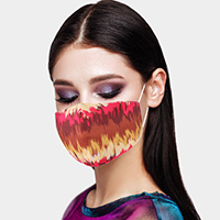 Abstract Print Cotton Fashion Mask
