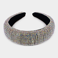 Shiny Rhinestone Pave Headband