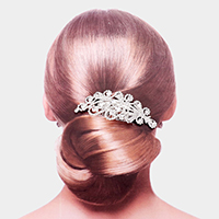 Teardrop Sprout Leaf Hair Comb