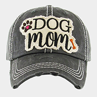 DOG mom Vintage Baseball Cap