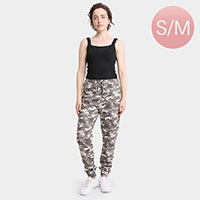 Camouflage Patterned Loungewear Pants
