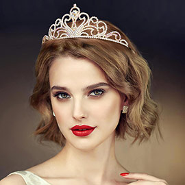 Rhinestone Princess Tiara