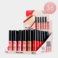 36PCS - Crystal Lip Glosses