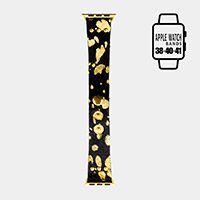 Cow Patterned Apple Watch Band