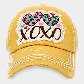 XOXO Message Vintage Baseball Cap