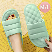 Solid Soft Sole Indoor Slippers