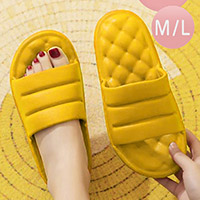Solid Soft Sole Indoor Slippers