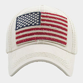 American USA Flag Vintage Baseball Cap