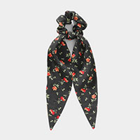 Flower Patterned Pony Hair Band Hair Bands