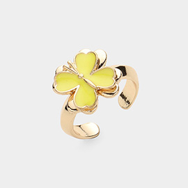 Enamel Butterfly Ring