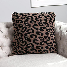 Leopard Patterned Cushion Cover