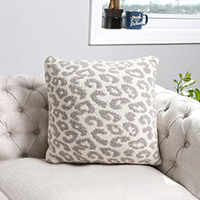 Leopard Patterned Cushion Cover