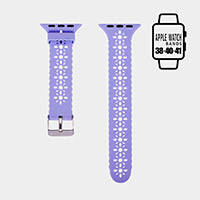 Cut Out Pattern Apple Watch Silicone Band