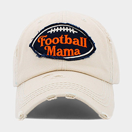 FOOTBALL MAMA Vintage Baseball Cap