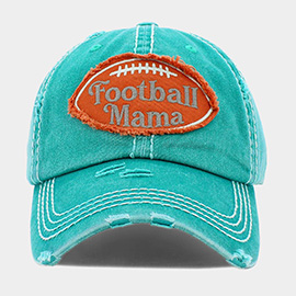 FOOTBALL MAMA Vintage Baseball Cap