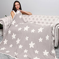 Star Patterned Throw Blanket