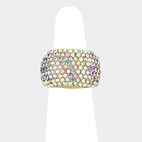 Rhinestone Embellished Stretch Ring