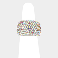 Rhinestone Embellished Stretch Ring