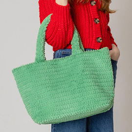 Fuzzy Fur Tote Bag