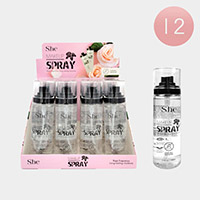 12PCS - Long Lasting Moisture Makeup Sprays