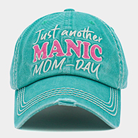 Just another MANIC MOM-DAY Message Vintage Baseball Cap