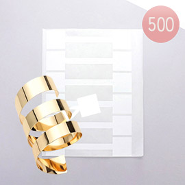 500PCS - Adhesive Jewelry Price Sticker Labels