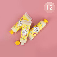 12PCS - Lemon Fragrance Moisturizing Hand Creams