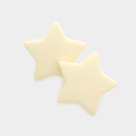 Polymer Clay Star Earrings
